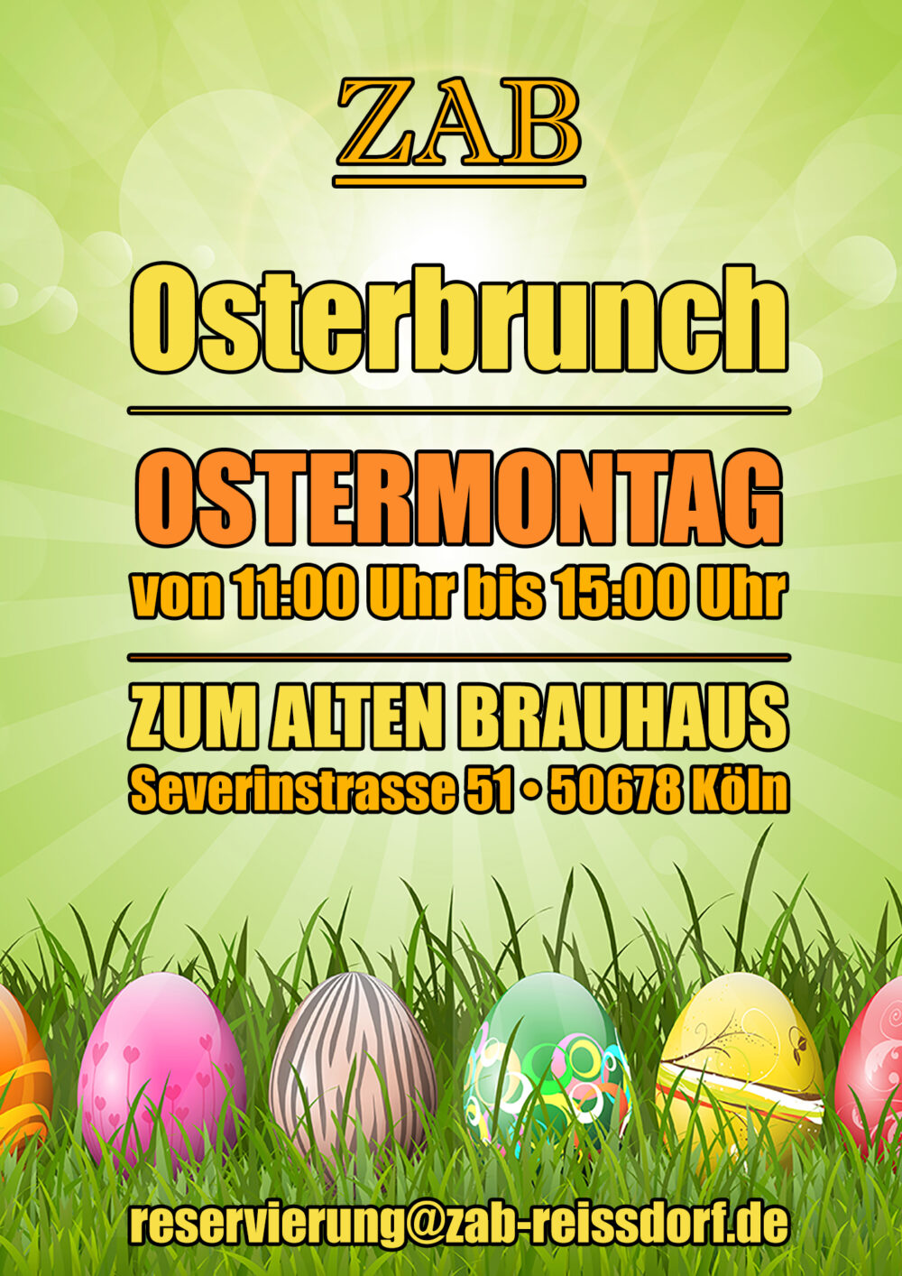 Ostermontag = Osterbrunch