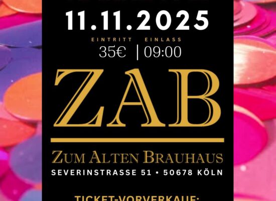Vorverkauf 11.11. startet