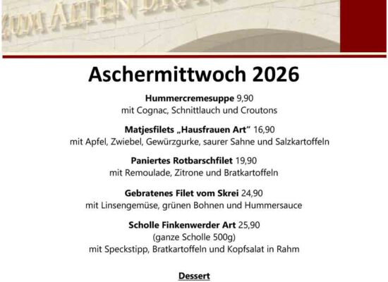 Fischessen 2026